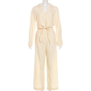 Nanushka Tie-Front Jumpsuit
